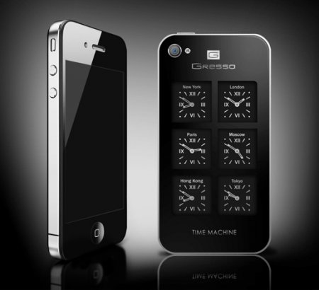 iPhone 4 Time Machine эксклюзивные телефоны от Gresso