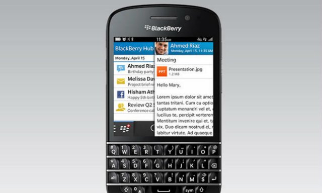 Apple         BlackBerry